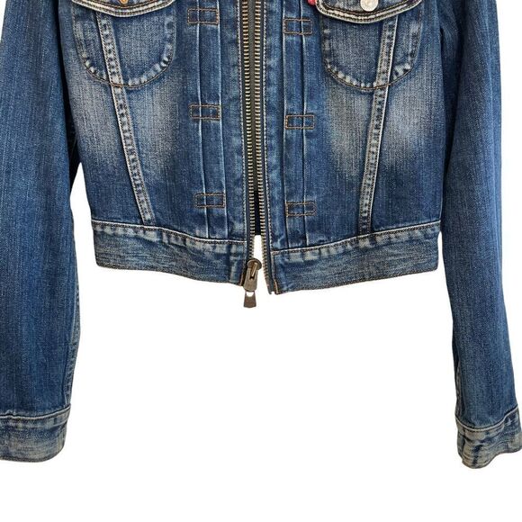 Levi’s Heavy Denim 100% Cotton Jean Jacket - Picture 4 of 9